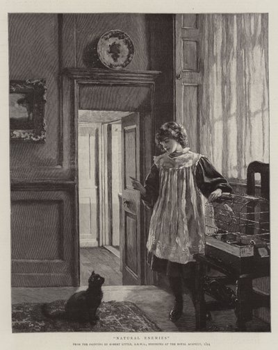 Doğal Düşmanlar oyma by Robert W. Little